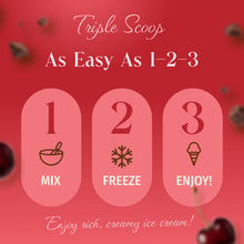 Load image into Gallery viewer, Cherry Chocolate Chip Ice Cream Mix