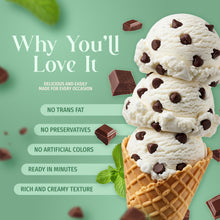 Load image into Gallery viewer, Mint Chocolate Chip Ice Cream Mix