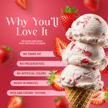 Load image into Gallery viewer, Strawberry Ice Cream Mix