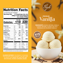 Load image into Gallery viewer, Vanilla Ice Cream Mix