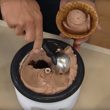 Load image into Gallery viewer, Triple Scoop Ice Cream Maker Black