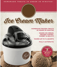 Load image into Gallery viewer, Triple Scoop Ice Cream Maker Black
