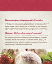 Load image into Gallery viewer, Triple Scoop Ice Cream Maker Black