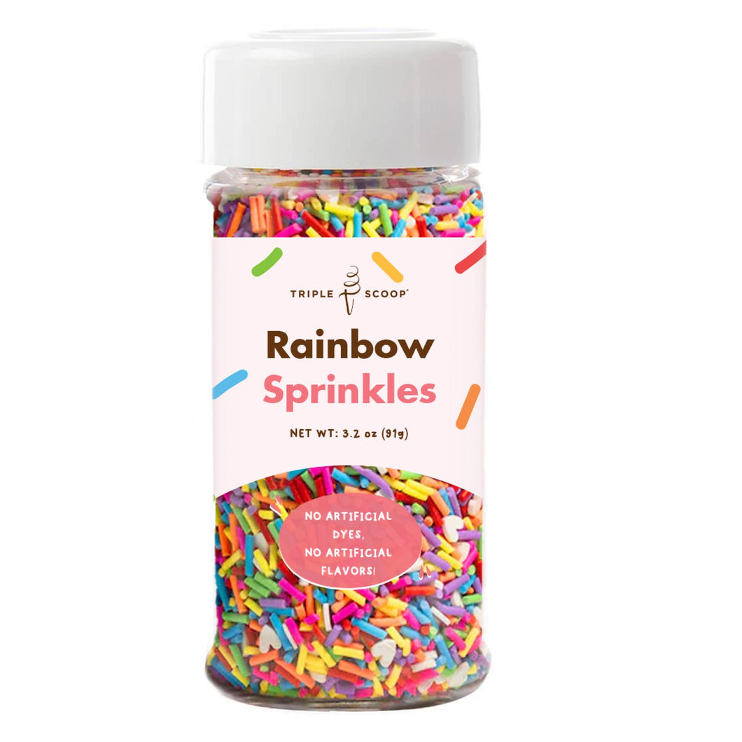 Triple Scoop - Rainbow Sprinkles