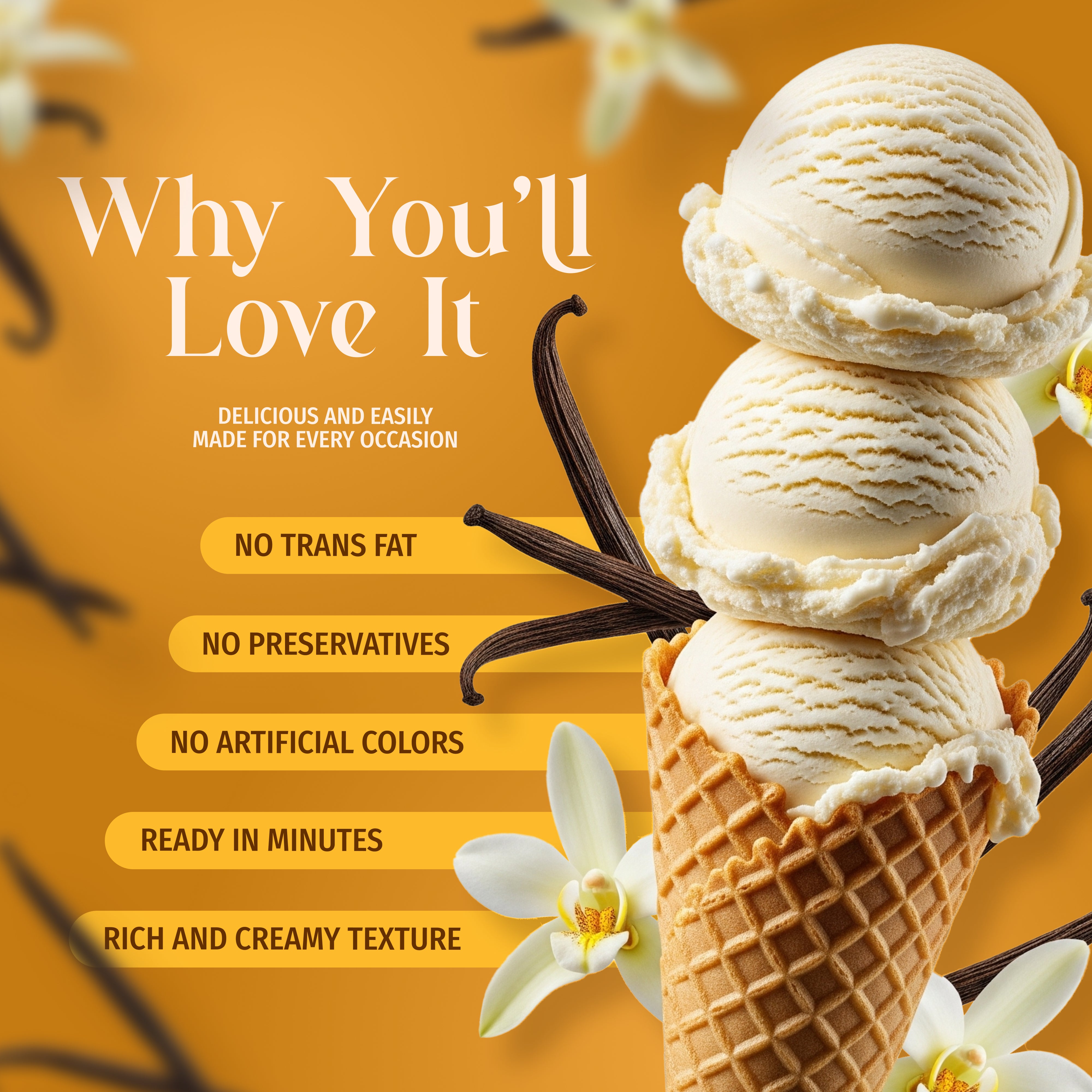 Vanilla Ice Cream Mix