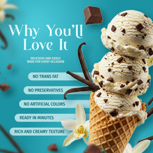 Load image into Gallery viewer, Vanilla Chocolate Chip Ice Cream Mix
