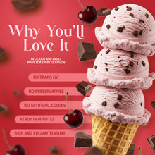 Load image into Gallery viewer, Cherry Chocolate Chip Ice Cream Mix
