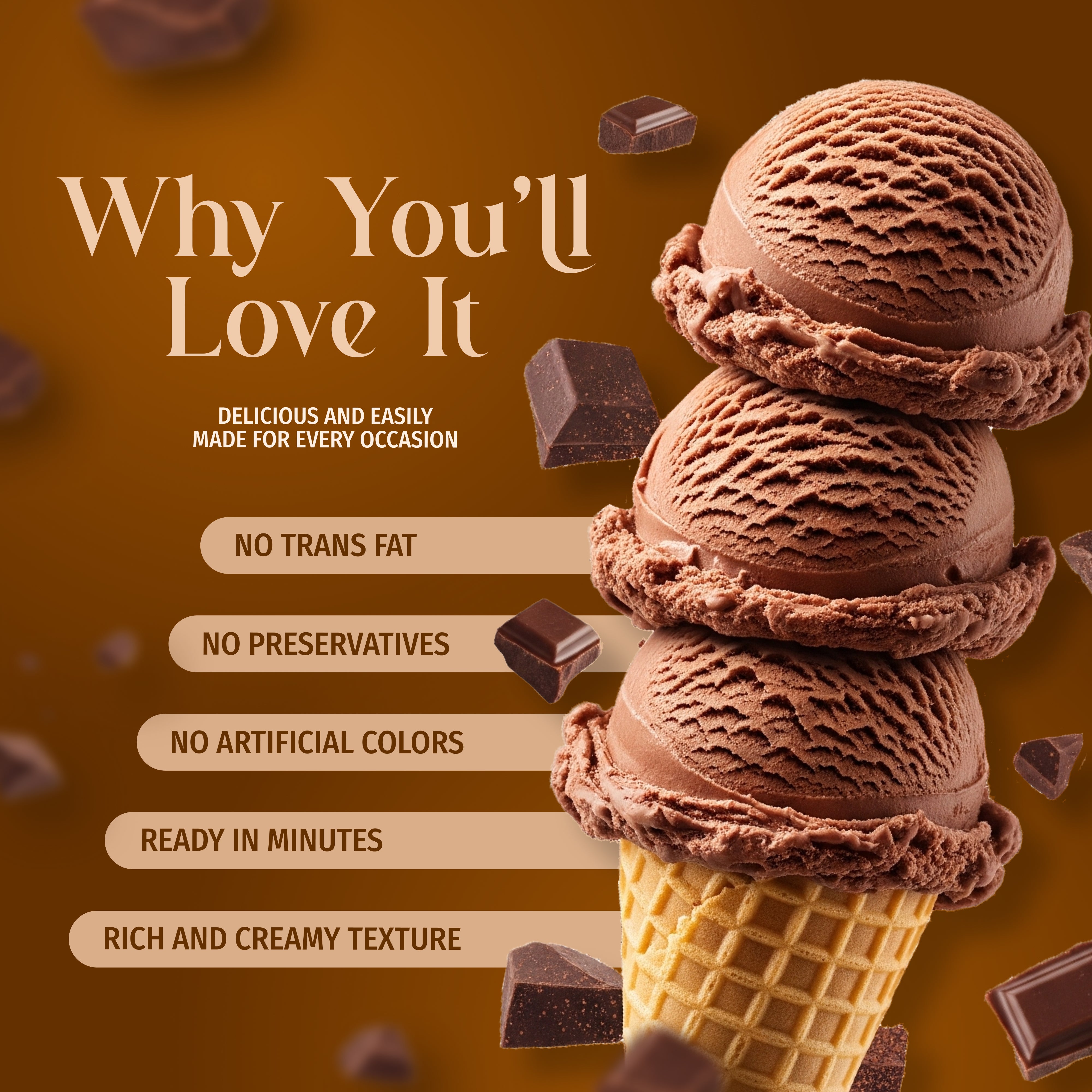 Chocolate Ice Cream Mix