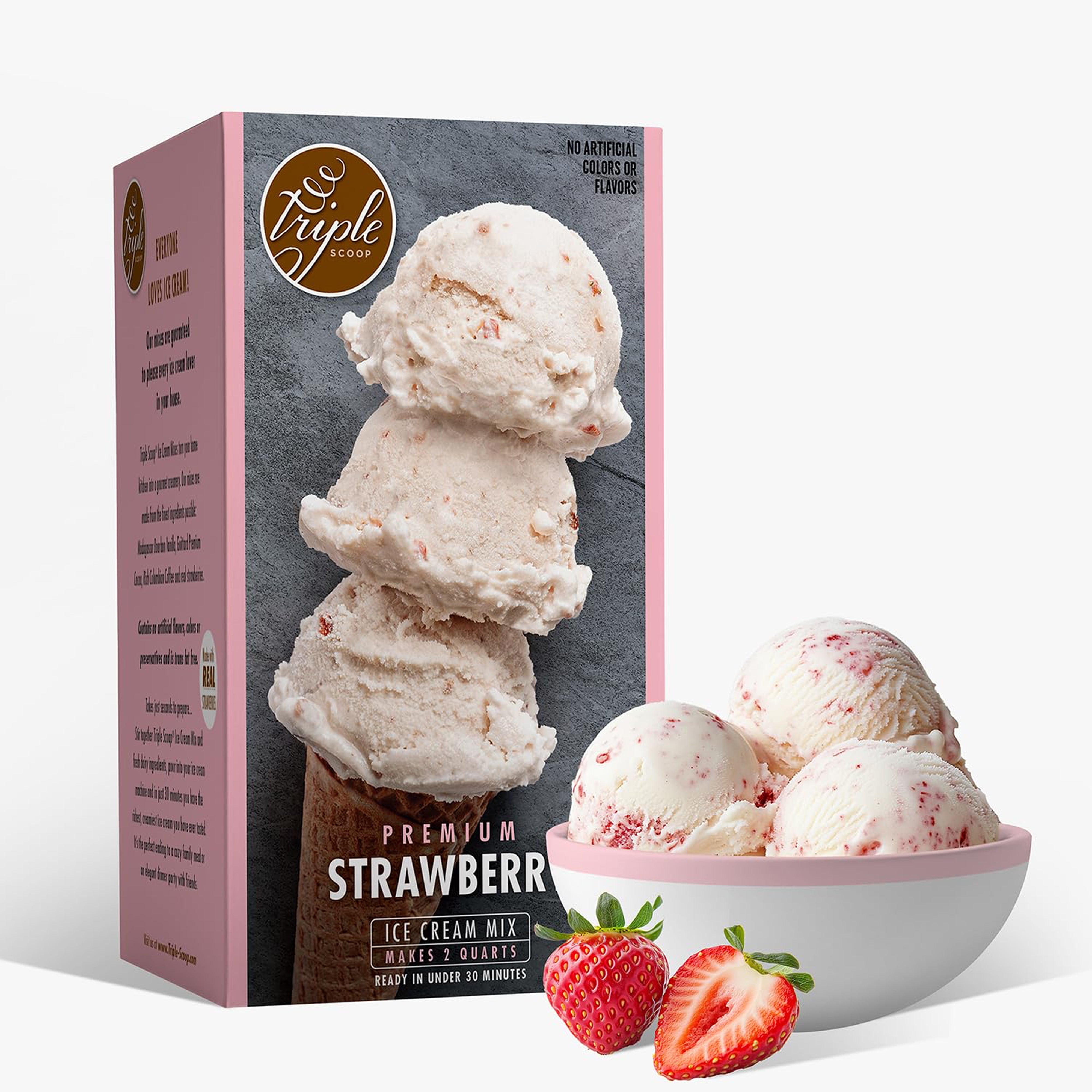 Strawberry Ice Cream Mix