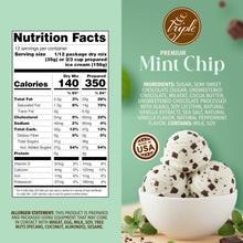 Load image into Gallery viewer, Mint Chocolate Chip Ice Cream Mix
