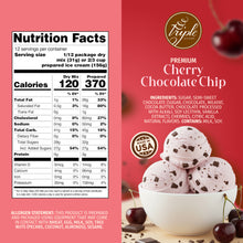 Load image into Gallery viewer, Cherry Chocolate Chip Ice Cream Mix
